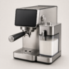 01_主图 Semi-Automatic Espresso Machine with Large Color Touchscreen & Milk Frother