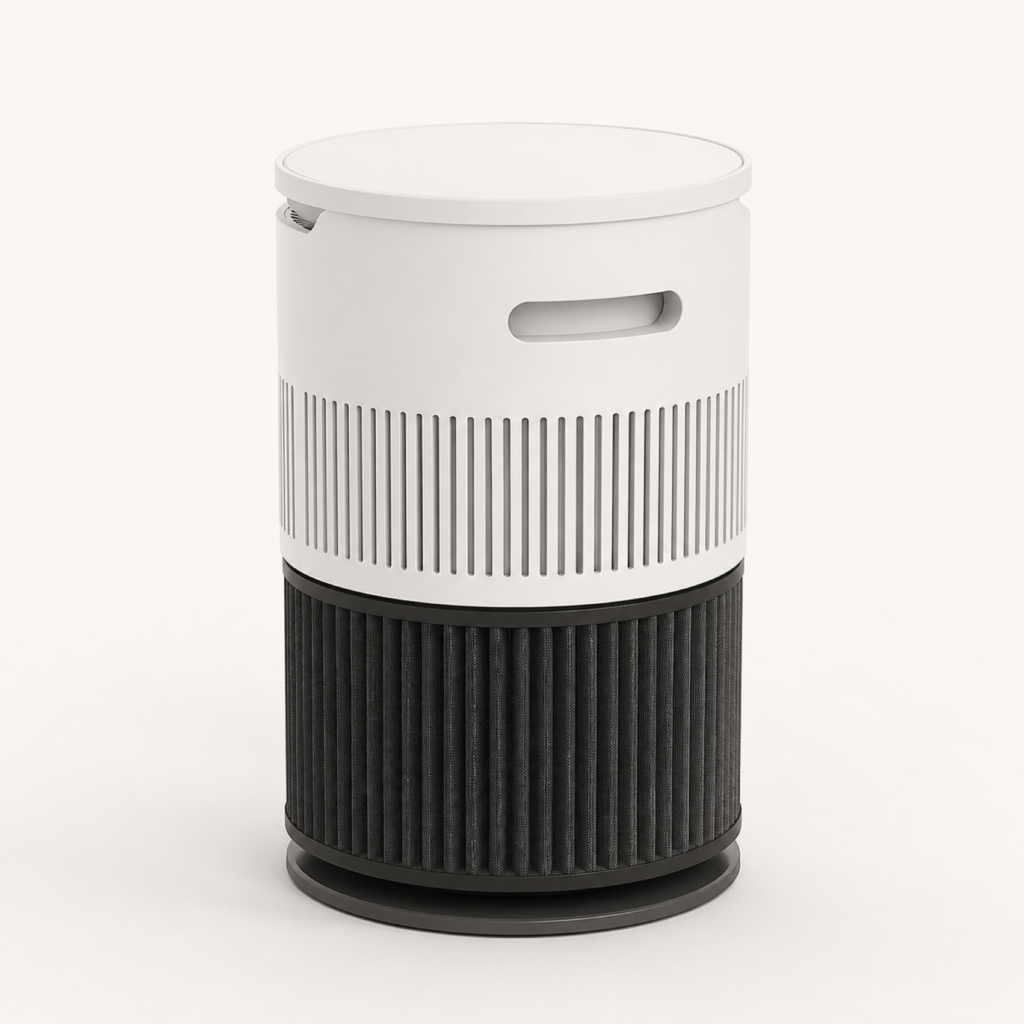 Pet Air Purifier with Multi-Layer Filter, 360° Air Intake & Quiet Home Operation