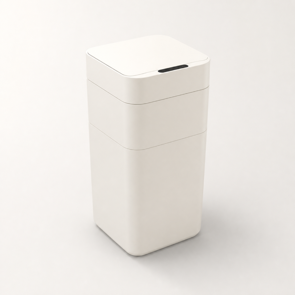 30L Fully Automatic Smart Trash Can with Touch Control, Auto Sealing & Automatic Bag Replacement