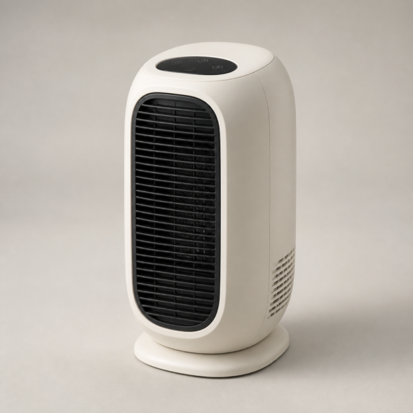 01_主图 Smart Voice-Controlled PTC Ceramic Space Heater with Touch Panel & Rapid Heating