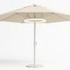 01_主图_白底 Parasol Solar LED – 3M Outdoor Umbrella with Warm LED Lighting