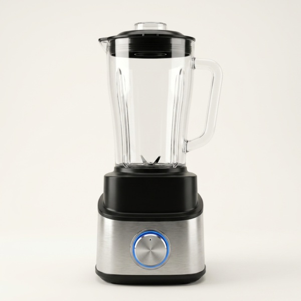 02_主图_单机展示 High-speed countertop blender with brushed stainless steel body