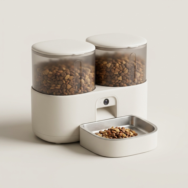 Smart Automatic Pet Feeder Series – Camera, Dual-Hopper, Refrigerated & RFID Models