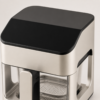 Transparent Visible Air Fryer with Touch Control, Clear Cooking Chamber & Removable Basket