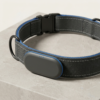 02_细节图_定位模块与反光织带微距 Smart GPS Dog Collar with Bluetooth Tracking & Activity Monitoring