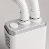03_双管连接细节 Dual-Hose Portable Multifunction Clothes & Shoe Dryer with Hanging Drying Bag