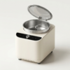 03_和面机_开盖产品图 Electric Dough Mixer with Stainless Steel Bowl & Smart Control