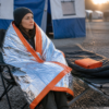03_场景图 Dual-Sided Emergency Thermal Blanket 3-Pack with Orange Hi-Vis Outer Layer & Silver Heat-Reflective Surface