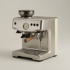 04_右前侧蒸汽棒结构 Semi-Automatic Espresso Machine with Integrated Grinder, Pressure Gauge & Steam Wand