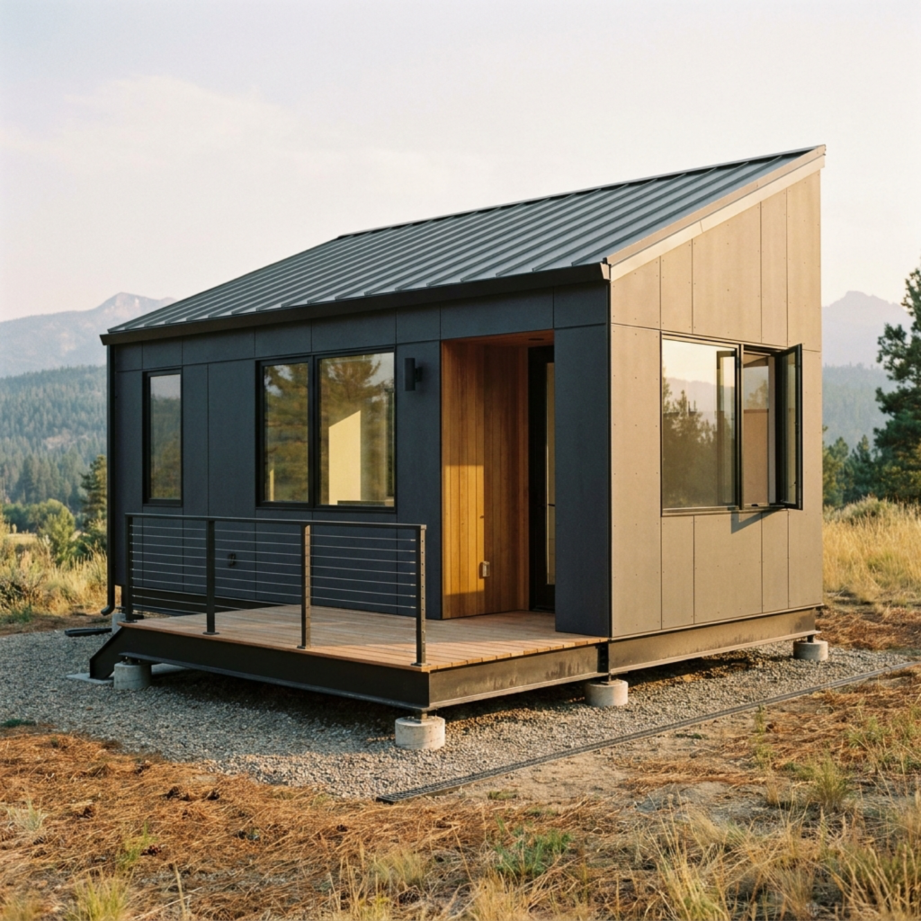 Expandable Modular Prefab House – Modern Portable Tiny Home