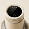 04_细节图_触控面板 Electric Food Chopper with Stainless Steel & Glass Bowls, 4-Blade System and Touch Control