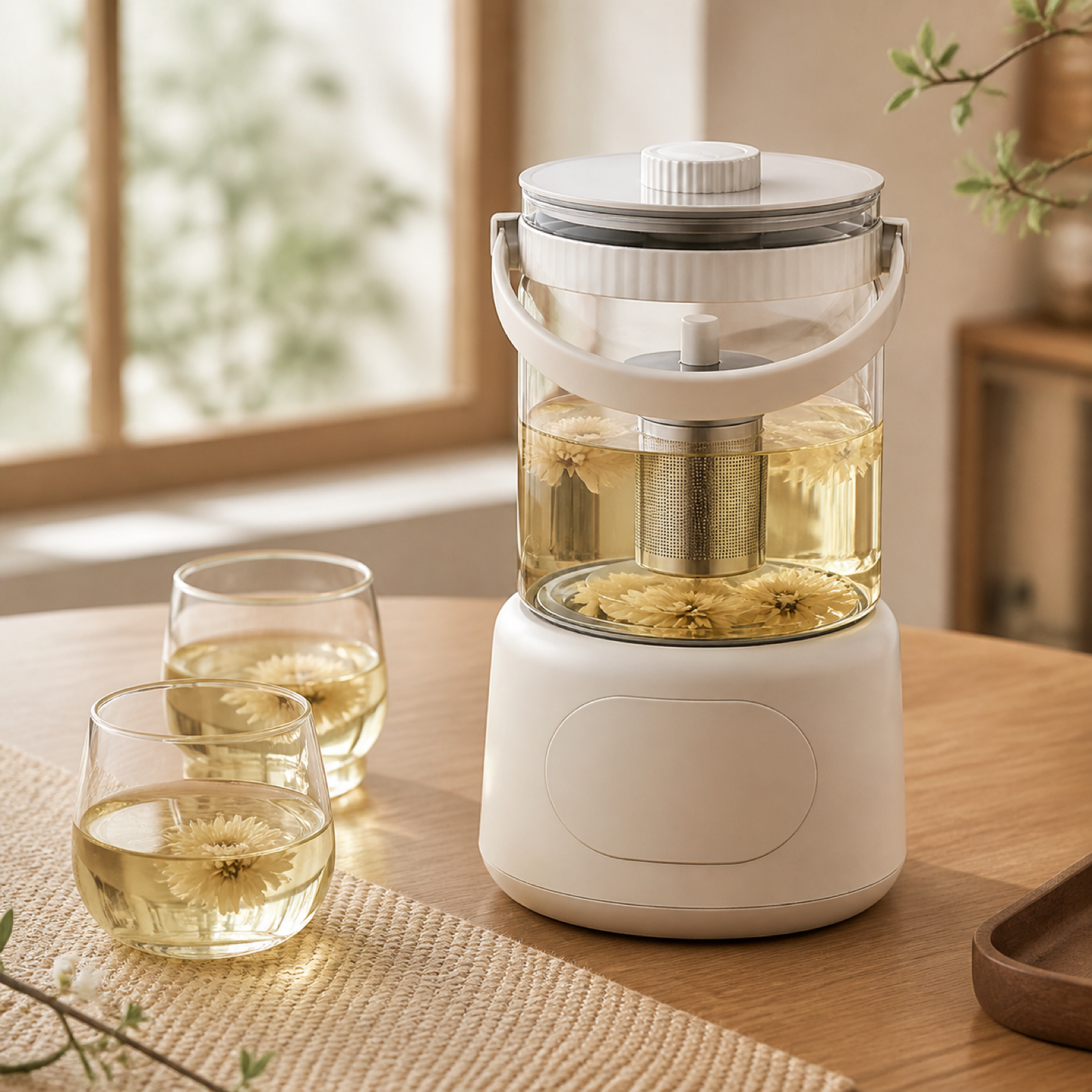Multi-function health kettle used for afternoon tea