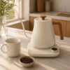 05_场景_晨间厨房 Electric Gooseneck Kettle with Precision Temperature Control for Pour-Over Coffee