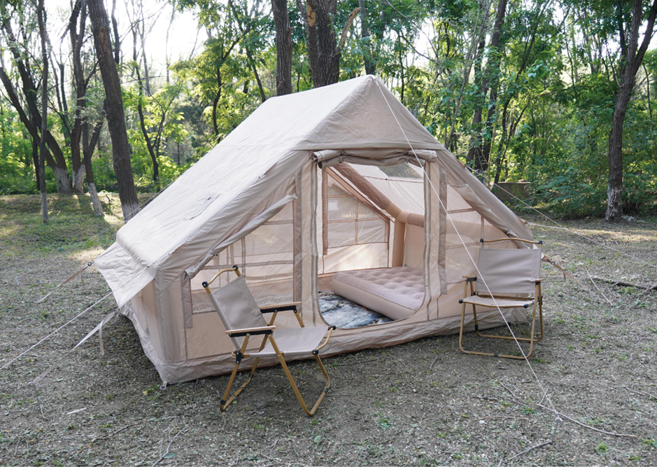 6.3m² Inflatable Glamping Tent | Classic Cabin with Skylight