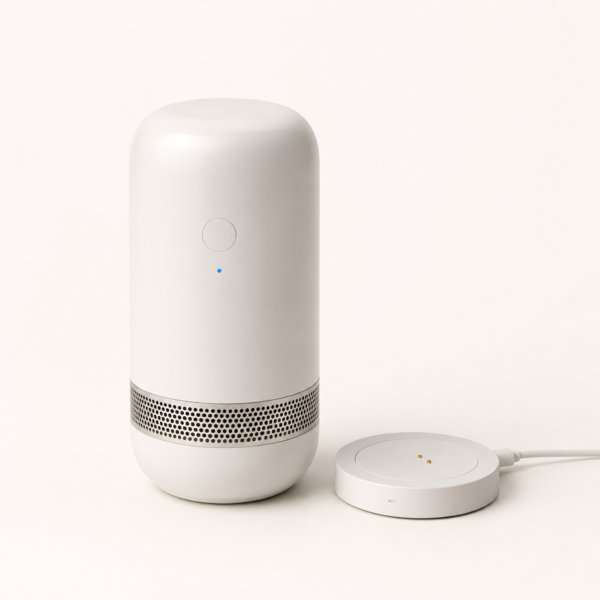 产品主图 HydroClean™ Pro Portable Hydroxyl Ion Fruit & Vegetable Purifier with IPX7 Waterproofing & Magnetic Charging Dock