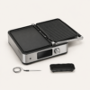 产品展示 SavorGrill™ Pro Max Smart Electric Steak Grill & Contact Press with 500°F Searing, Temperature Probe & 180° Flat BBQ Griddle