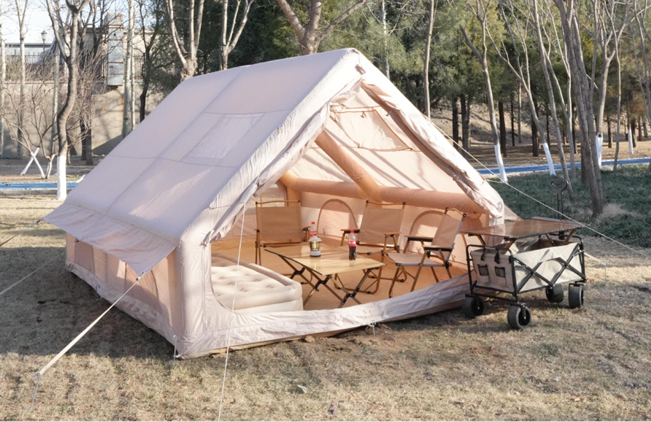 12m² Inflatable Glamping Tent | Dual Skylight Family Cabin