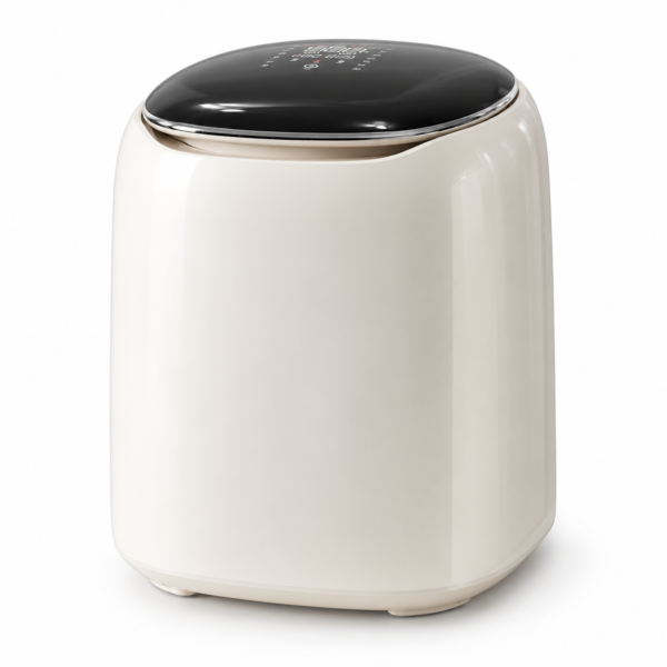 XP-V02 Mini Washer-Dryer with 4L Tub, 6 Wash & Dry Programs, 15-Min Quick Wash & 24H Fresh-Air Care