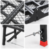 55792c2f-e739-43a7-b020-637133933289 Heavy-Duty Adjustable Folding Work Platform with Anti-Slip Steel Deck & Height-Adjustable Legs