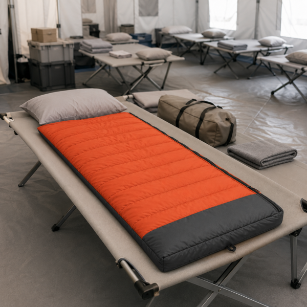 f3bfb588-73b2-4ad2-b438-07e5cd1f8924 Emergency Relief Sleeping Bag with Insulated Envelope Design, Full-Length Zipper & Compression Storage Sack